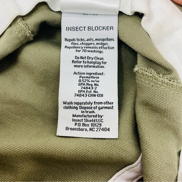 Columbia Khaki Insect Blocker Outdoor Hat OS - Picture 8 of 8